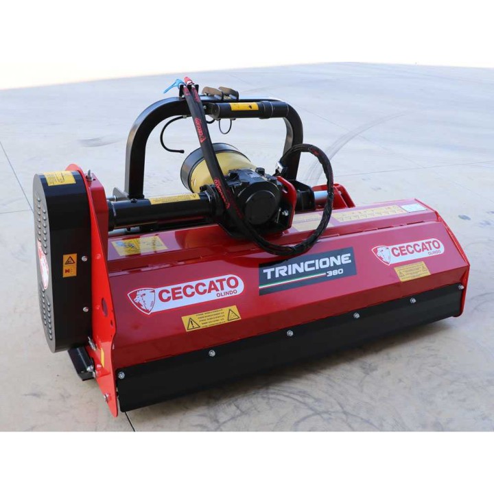Ceccato Trincione 380 - T1400ID vaakatasoleikkuri traktorille, 140 cm, hydraulinen sivusiirto
