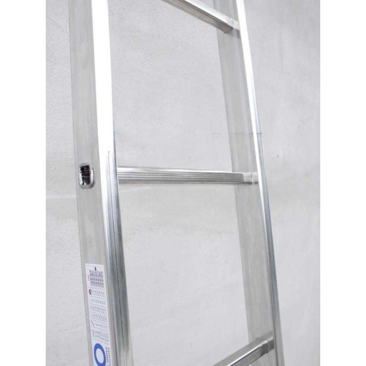 Facal Stilo SL-08 alumiinitikas, 8 askelmaa, 246 cm, 150 kg
