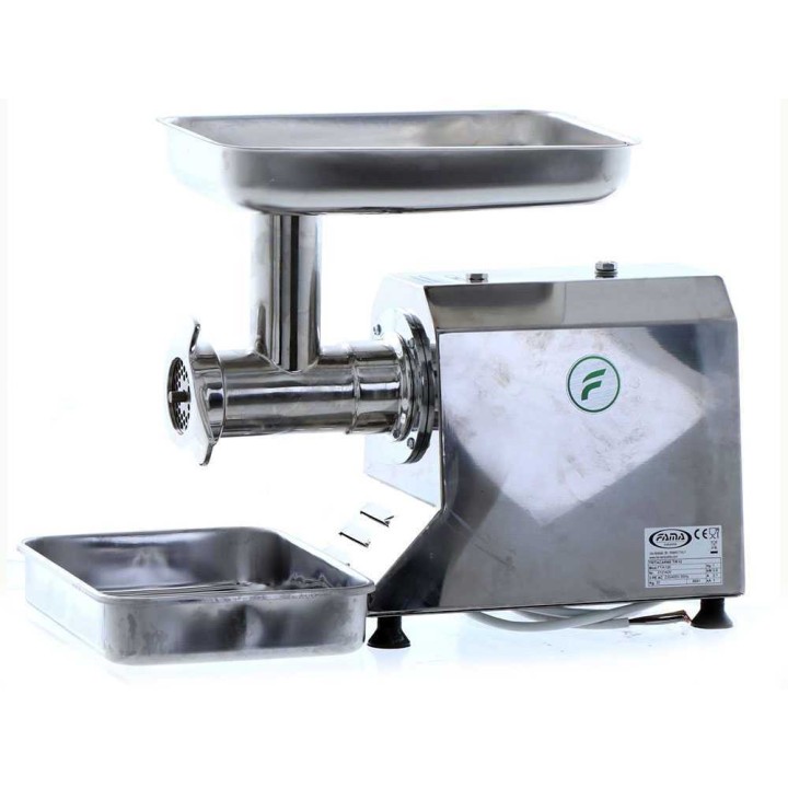 Fama TIK12 UNIKO -lihamylly, ruostumaton teräs, 750 W, 230 V, 200 kg/h