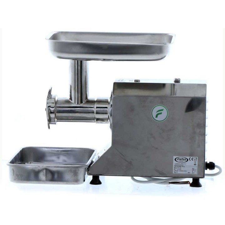Fama TIK12 UNIKO -lihamylly, ruostumaton teräs, 750 W, 230 V, 200 kg/h