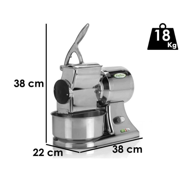 Fama GS sähköraastin koville juustoille, 750 W, 400 V kolmivaihe