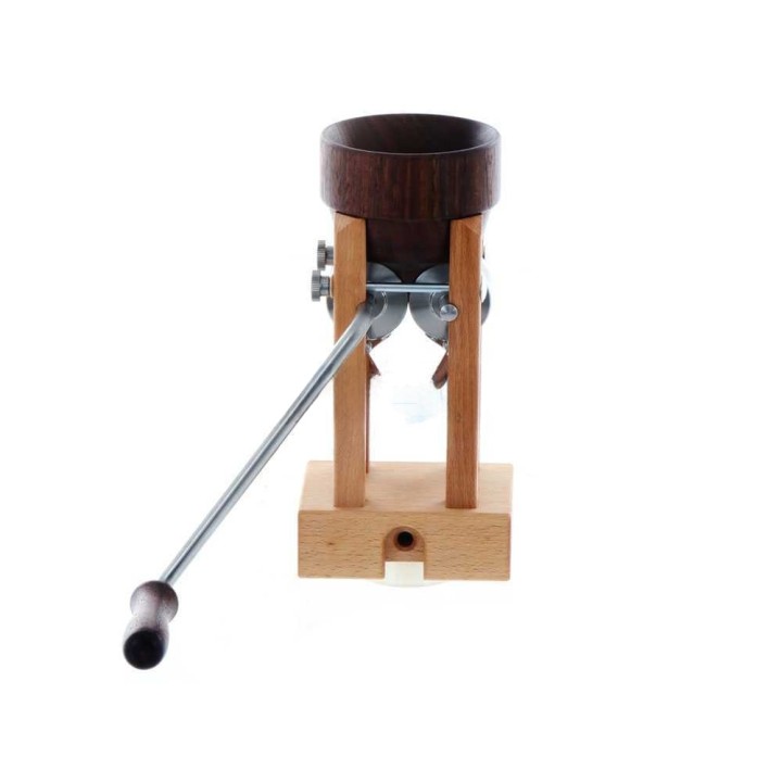 Eschenfelder n1210 hiutalemylly, pähkinäpuu, ruostumattomat rullat, 150 g/min
