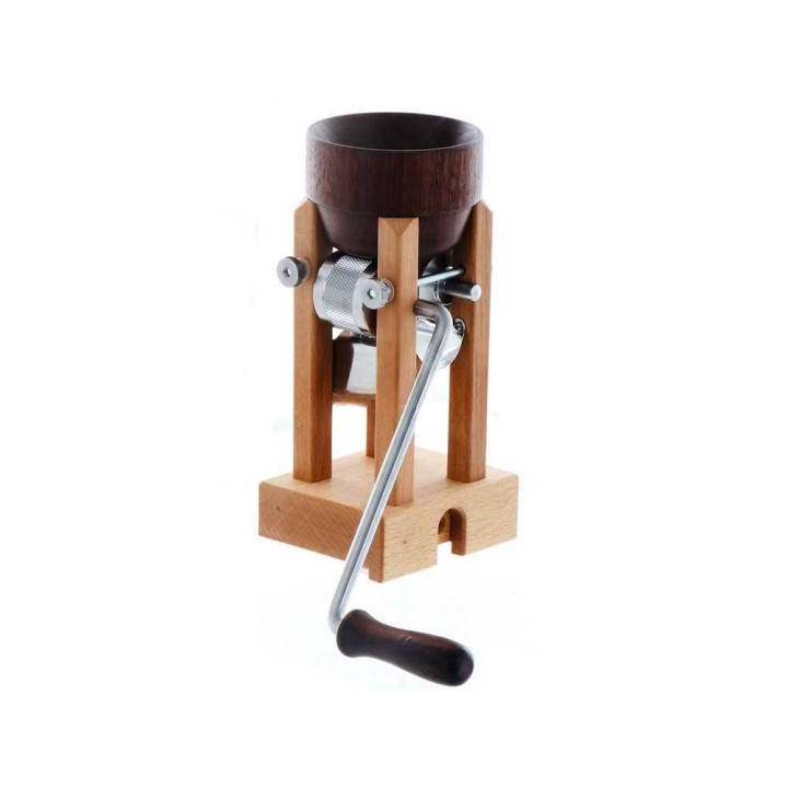 Eschenfelder n1210 hiutalemylly, pähkinäpuu, ruostumattomat rullat, 150 g/min