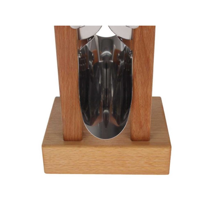 Eschenfelder n1210 hiutalemylly, pähkinäpuu, ruostumattomat rullat, 150 g/min