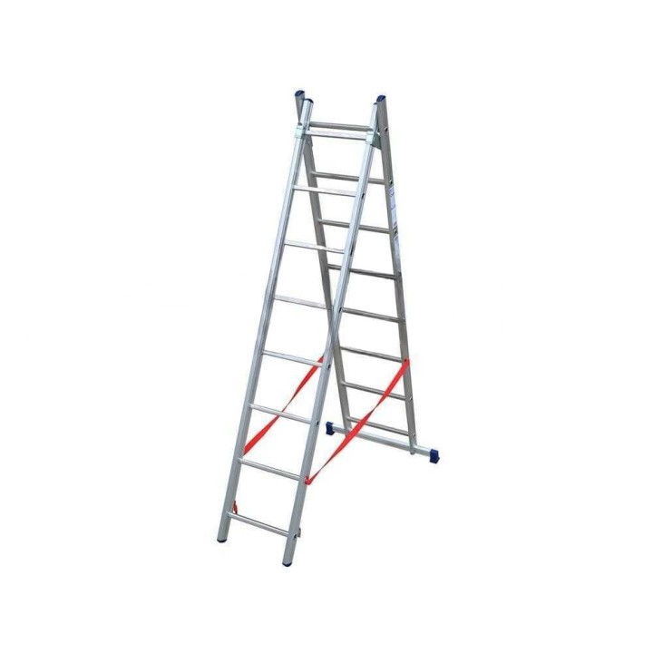 Facal Stilo SL230-2 teleskooppitikas, 2 × 8 askelmaa, 3,70 m, alumiini