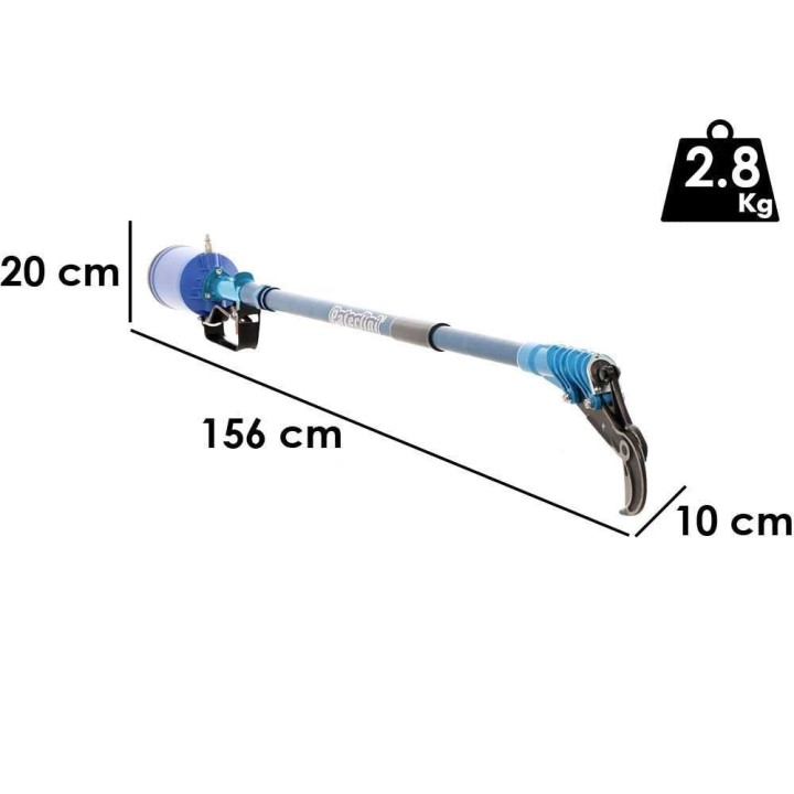 Paterlini Ara 8/U pneumaattiset oksasakset varrella, 1 m, 50 mm