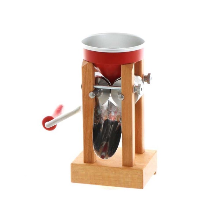 Eschenfelder Novia nr1200 hiutalemylly, punainen alumiini, 150 g/min