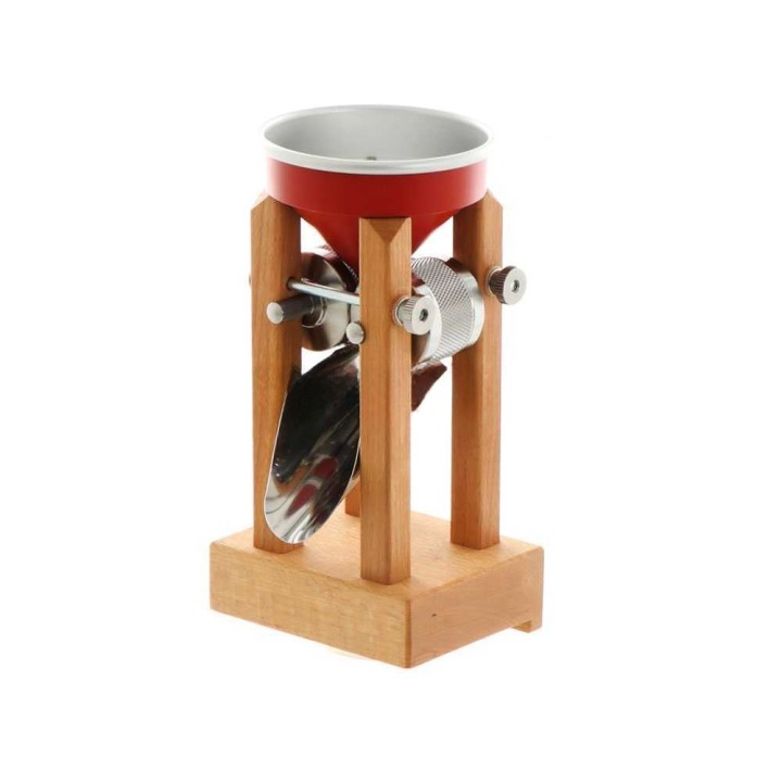 Eschenfelder Novia nr1200 hiutalemylly, punainen alumiini, 150 g/min