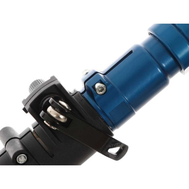 Paterlini Blu-Light teleskooppijatkovarsi, alumiini, 250–350 cm, paineilma