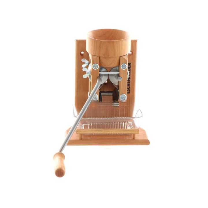 Eschenfelder 1230 faggio hiutalemylly, 150 g/min, pyökkipuu, ruostumattomat telat