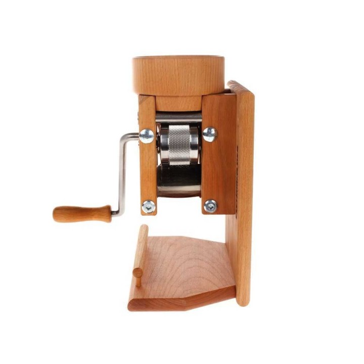 Eschenfelder 1230 faggio hiutalemylly, 150 g/min, pyökkipuu, ruostumattomat telat