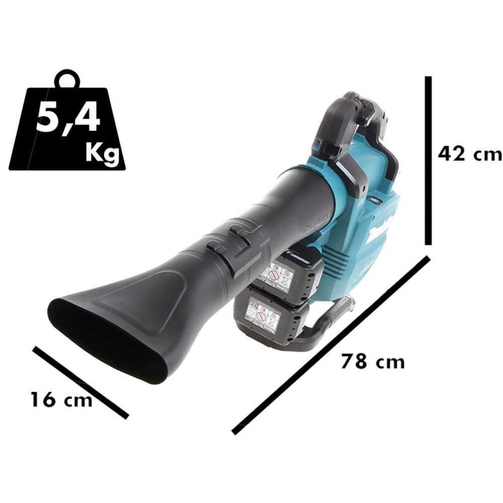 Makita DUB363ZV akkupuhallin ja -imuri, 36 V, ilman akkuja ja laturia