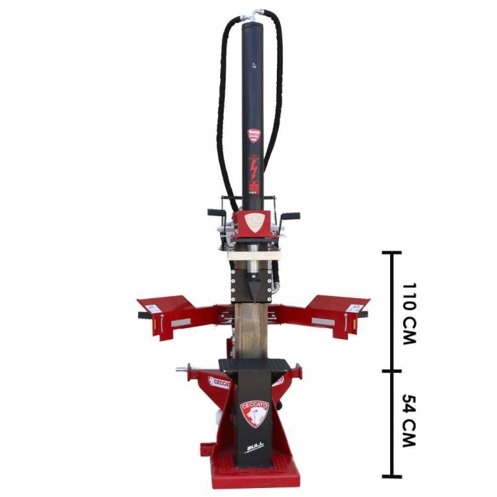 Ceccato Olindo Bull SPLT25 pystymallinen traktorihalkomakone, 25 t, 110 cm
