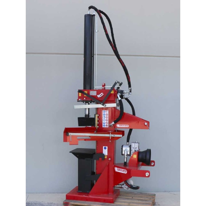 Ceccato Olindo Bull SPLT25 pystymallinen traktorihalkomakone, 25 t, 110 cm