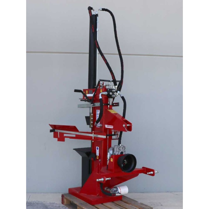 Ceccato Olindo Bull SPLT25 pystymallinen traktorihalkomakone, 25 t, 110 cm