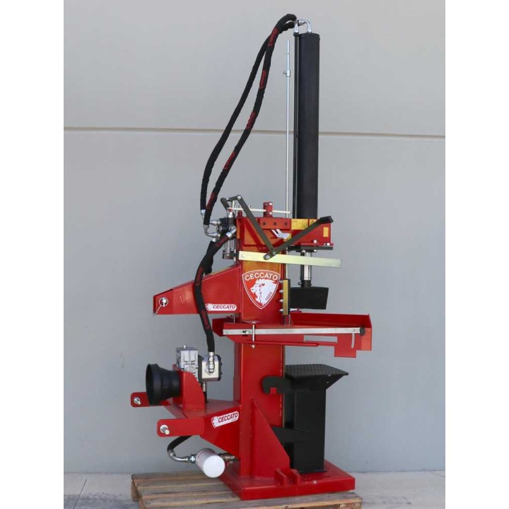 Ceccato Olindo Bull SPLT25 pystymallinen traktorihalkomakone, 25 t, 110 cm