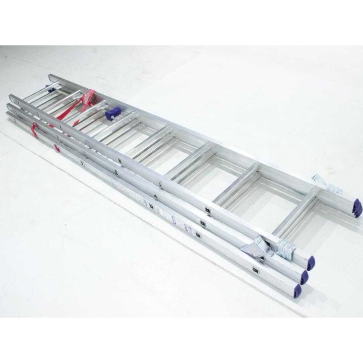 Facal Stilo SL230-3 alumiinitikas, 3 × 8 askelmaa, 5,10 m, 150 kg, EN 131