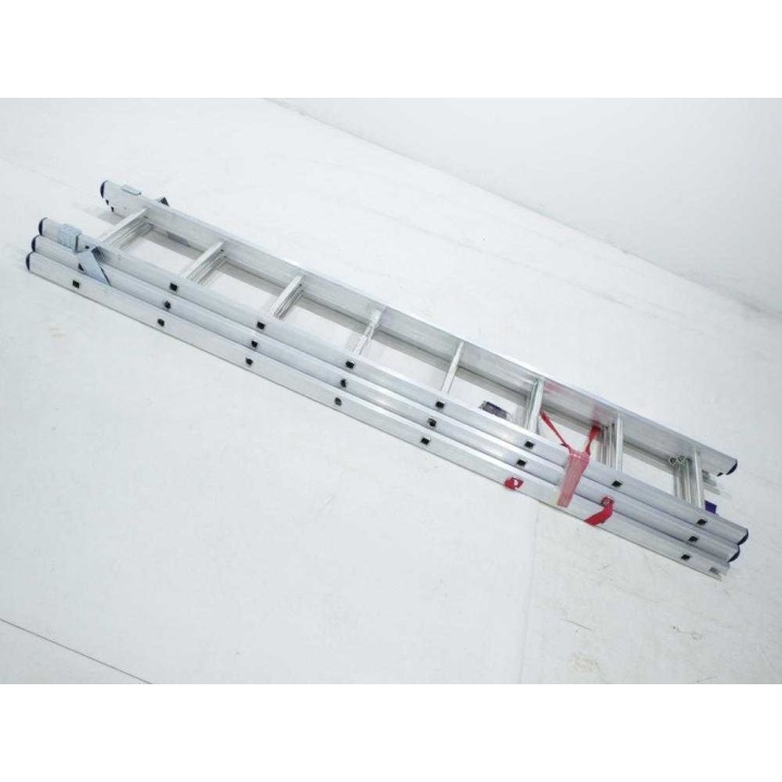 Facal Stilo SL230-3 alumiinitikas, 3 × 8 askelmaa, 5,10 m, 150 kg, EN 131