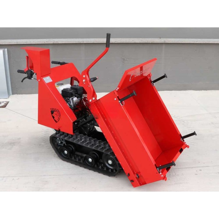 Tritone Monster BIG CINGO biotriturattori, Honda GX390, telaketjut, 80 mm, 350 kg