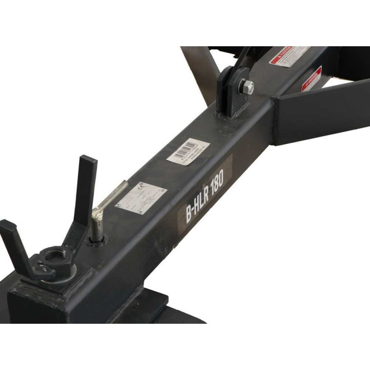 Blackstone B-HLRK 180 Heavy Duty -traktoriharava, 180 cm, kolmipistekiinnitys