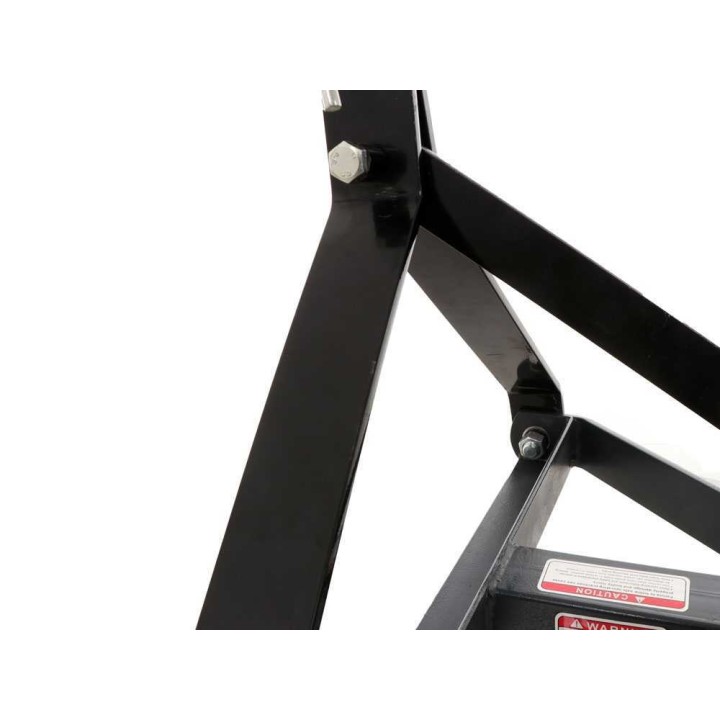 Blackstone B-HLRK 180 Heavy Duty -traktoriharava, 180 cm, kolmipistekiinnitys