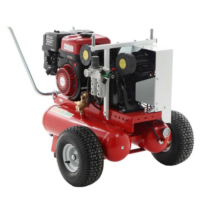Texas 900 polttomoottorikompressori, Sbaraglia SC420, 14 HP, 900 l/min, 12 bar