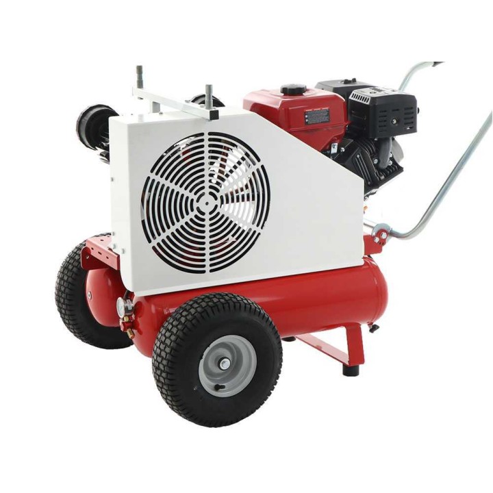Texas 900 polttomoottorikompressori, Sbaraglia SC420, 14 HP, 900 l/min, 12 bar