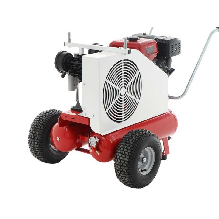 Texas 900 polttomoottorikompressori, Sbaraglia SC420, 14 HP, 900 l/min, 12 bar