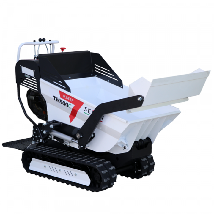 Seven Italy TH500C L70 E telaketjudumperi 500 kg 6 7 HP hydrostaattinen vaihteisto