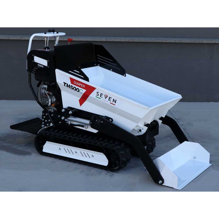 Seven Italy TH500C L70-E telaketjudumperi, 500 kg, 6,7 HP, hydrostaattinen vaihteisto