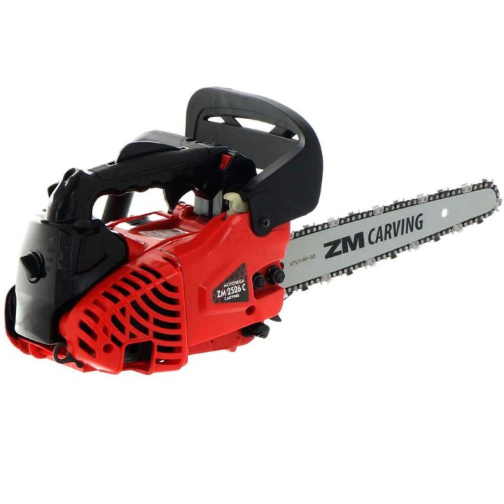 ZM2526C karsintamoottorisaha, Carving-terä 25 cm, 1,2 HP