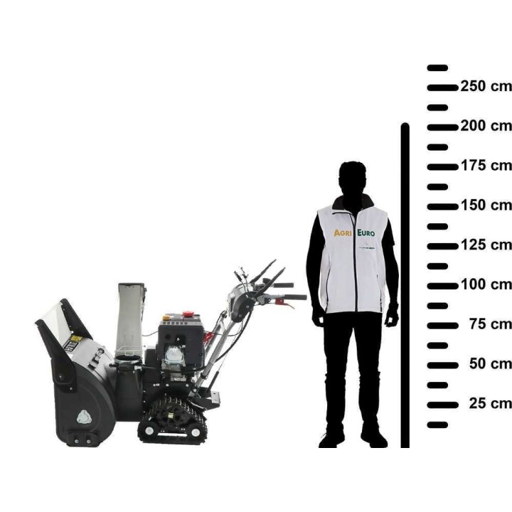 BlackStone B-ST 76 LTE telavetoinen lumilinko, Loncin 302 cm³, 11 HP, 76 cm