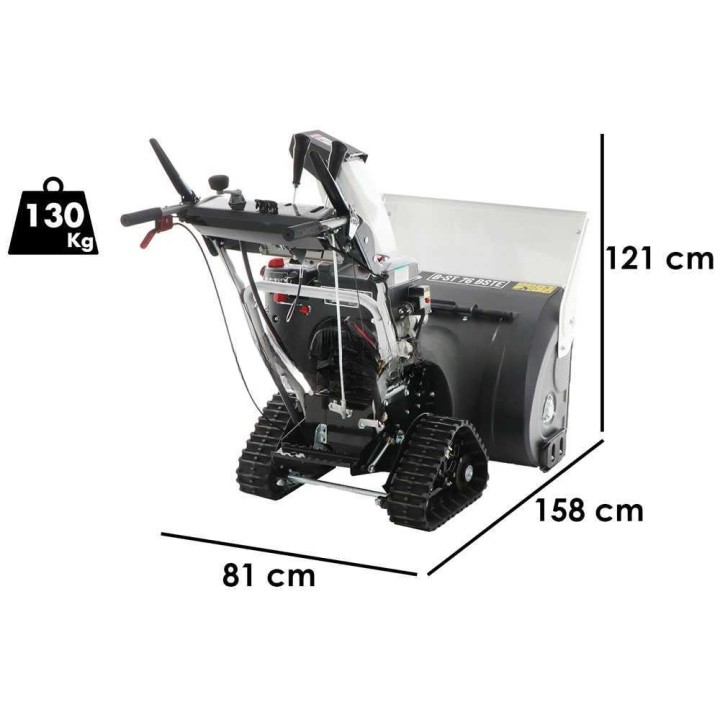BlackStone B-ST 76 BSTE telavetoinen lumilinko, Briggs&Stratton 306 cm³, 76 cm