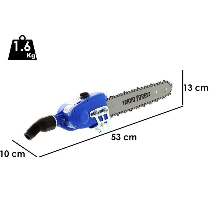 Paterlini Jack PA 10 paineilmatoiminen ketjusahaleikkuri, 25 cm, 400 l/min