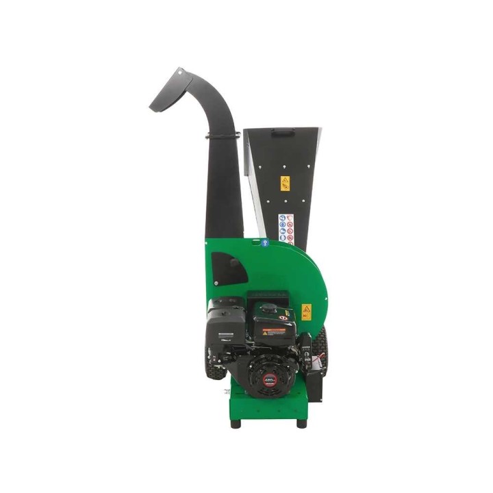 Seven Italy BIGCH420 biotrituratori oksille, Loncin G420F, 15 HP, sähkökäynnistys