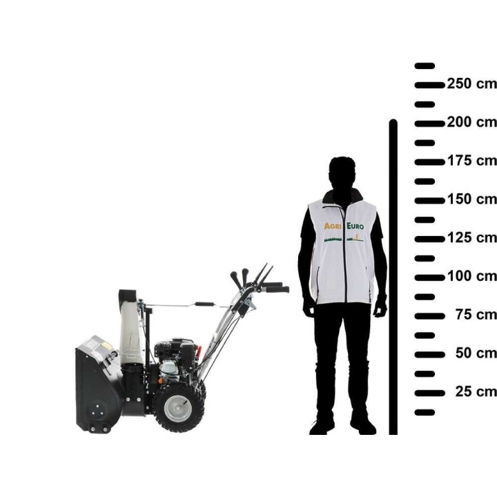 BlackStone B-ST 61 LW lumilinko, Loncin H200, 196 cm³, 6,5 HP, 61 cm