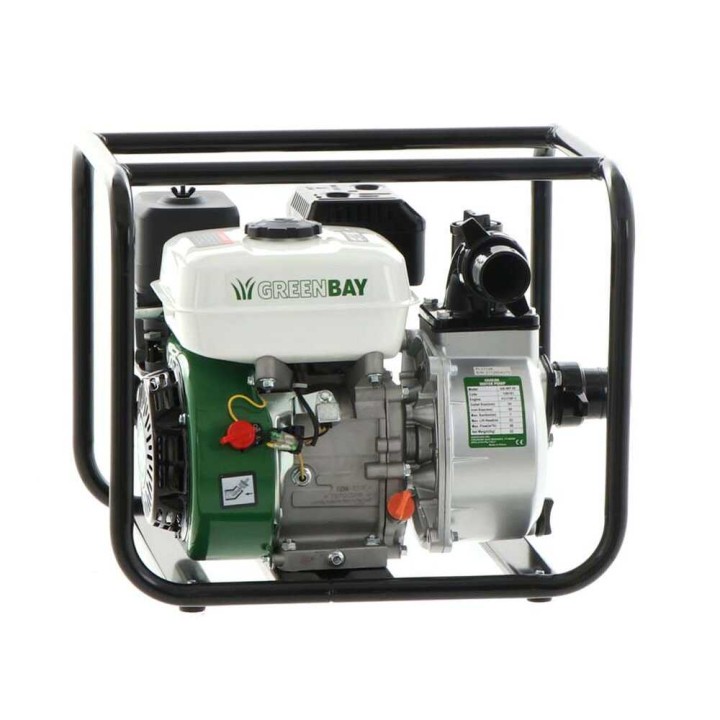 Greenbay GB-WP 50 bensiinikäyttöinen vesipumppu, 7 HP, 500 l/min, 50 mm