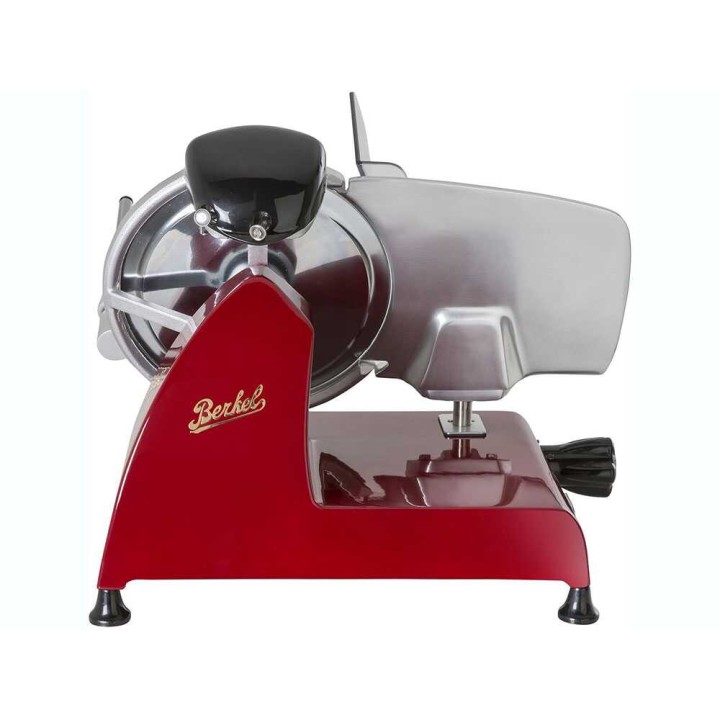 Berkel Red Line 250 ROSSA sähköinen lihaleikkuri, 250 mm, 190 W, punainen