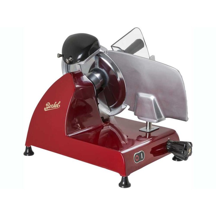 Berkel Red Line 250 ROSSA sähköinen lihaleikkuri, 250 mm, 190 W, punainen