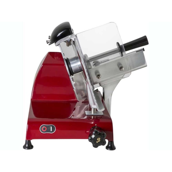 Berkel Red Line 250 ROSSA sähköinen lihaleikkuri, 250 mm, 190 W, punainen