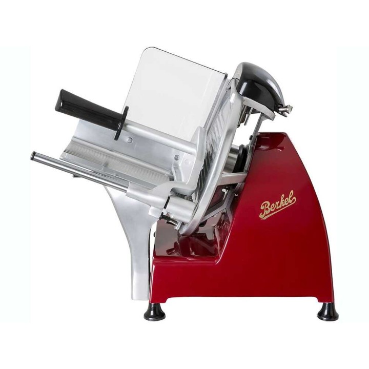 Berkel Red Line 250 ROSSA sähköinen lihaleikkuri, 250 mm, 190 W, punainen