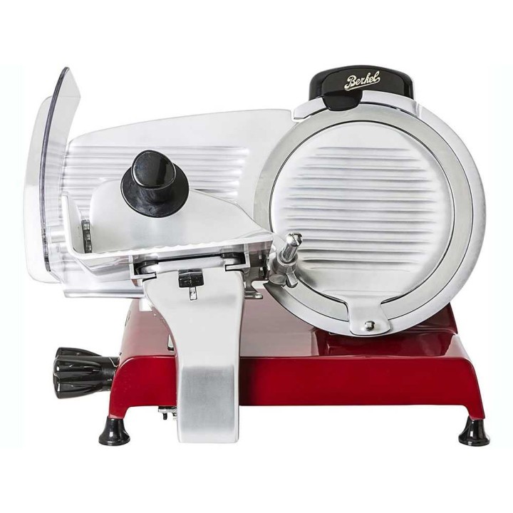 Berkel Red Line 250 ROSSA sähköinen lihaleikkuri, 250 mm, 190 W, punainen