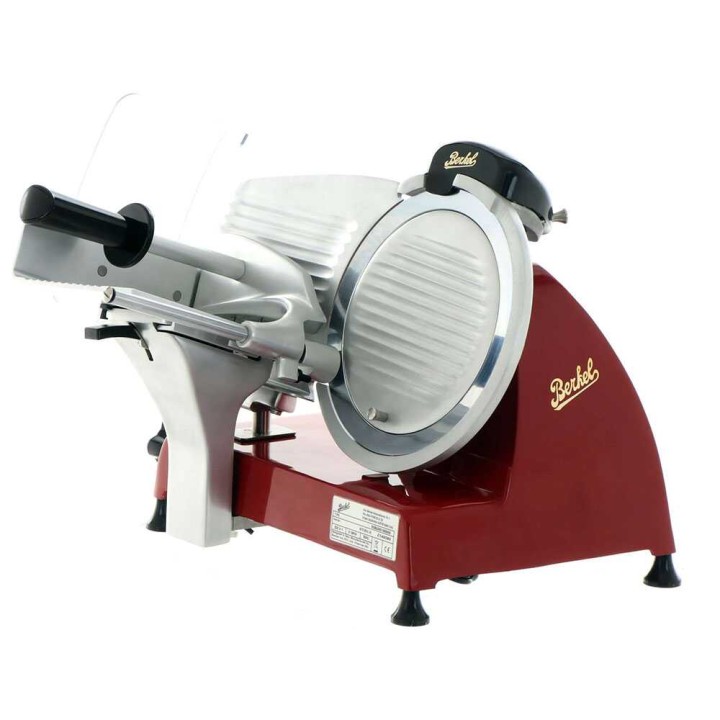 Berkel Red Line 250 ROSSA sähköinen lihaleikkuri, 250 mm, 190 W, punainen