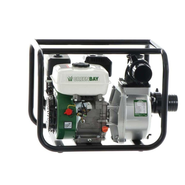 Greenbay GB-WP 80 bensiinikäyttöinen vesipumppu, 7 HP, 80 mm, 933 l/min