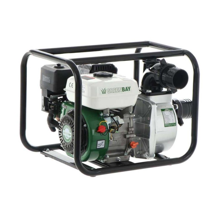 Greenbay GB-WP 80 bensiinikäyttöinen vesipumppu, 7 HP, 80 mm, 933 l/min