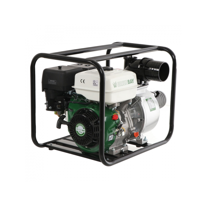Greenbay GB WP 100 moottoripumppu kasteluun 9 HP 100 mm bensiini