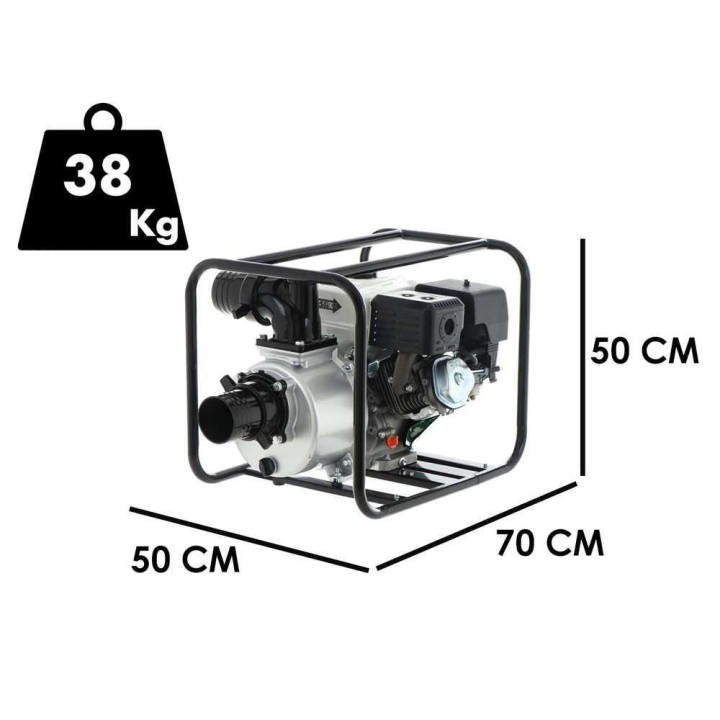 Greenbay GB-WP 100 moottoripumppu kasteluun, 9 HP, 100 mm, bensiini