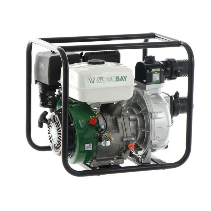 Greenbay GB-HPWP 80 -bensiinikäyttöinen korkeapainepumppu, 15 HP, 80 mm