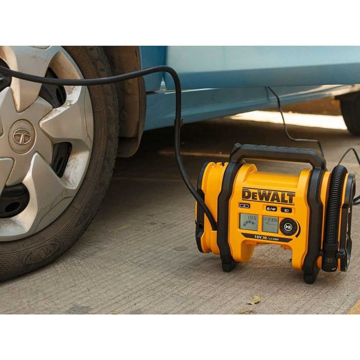 DeWalt DCC018N-XJ akkukompressori, 18 V, 11 bar, ilman akkua ja laturia
