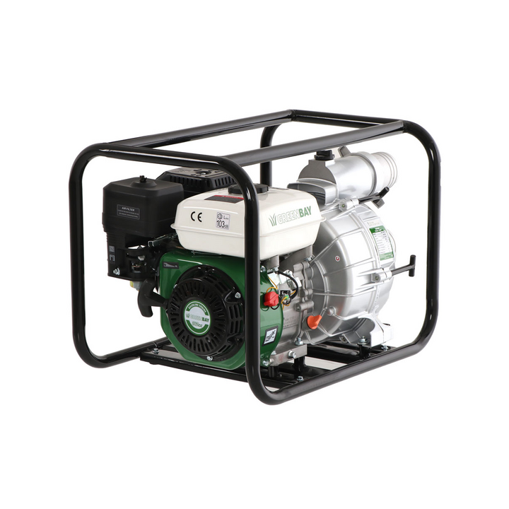 Greenbay GB TWP 80 bensiinikäyttöinen likavesipumppu 7 HP 80 mm